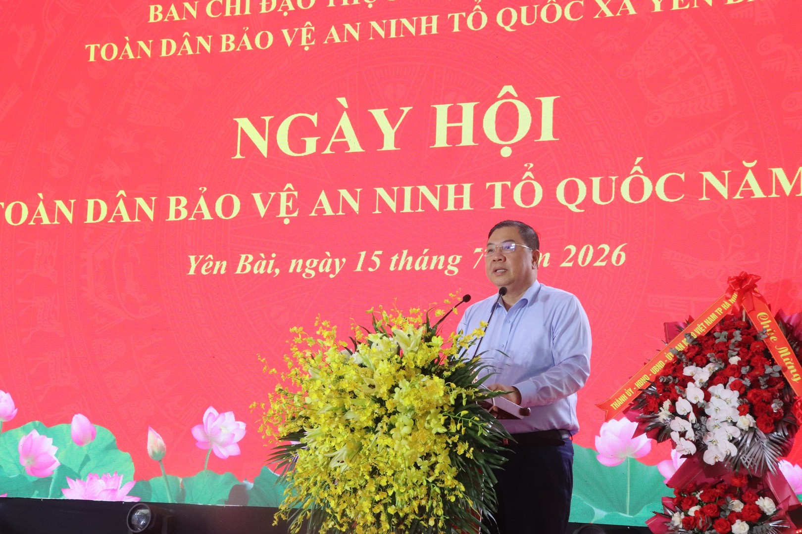 Ngày hội Toàn dân bảo vệ an ninh Tổ quốc tại xã Yên Bài