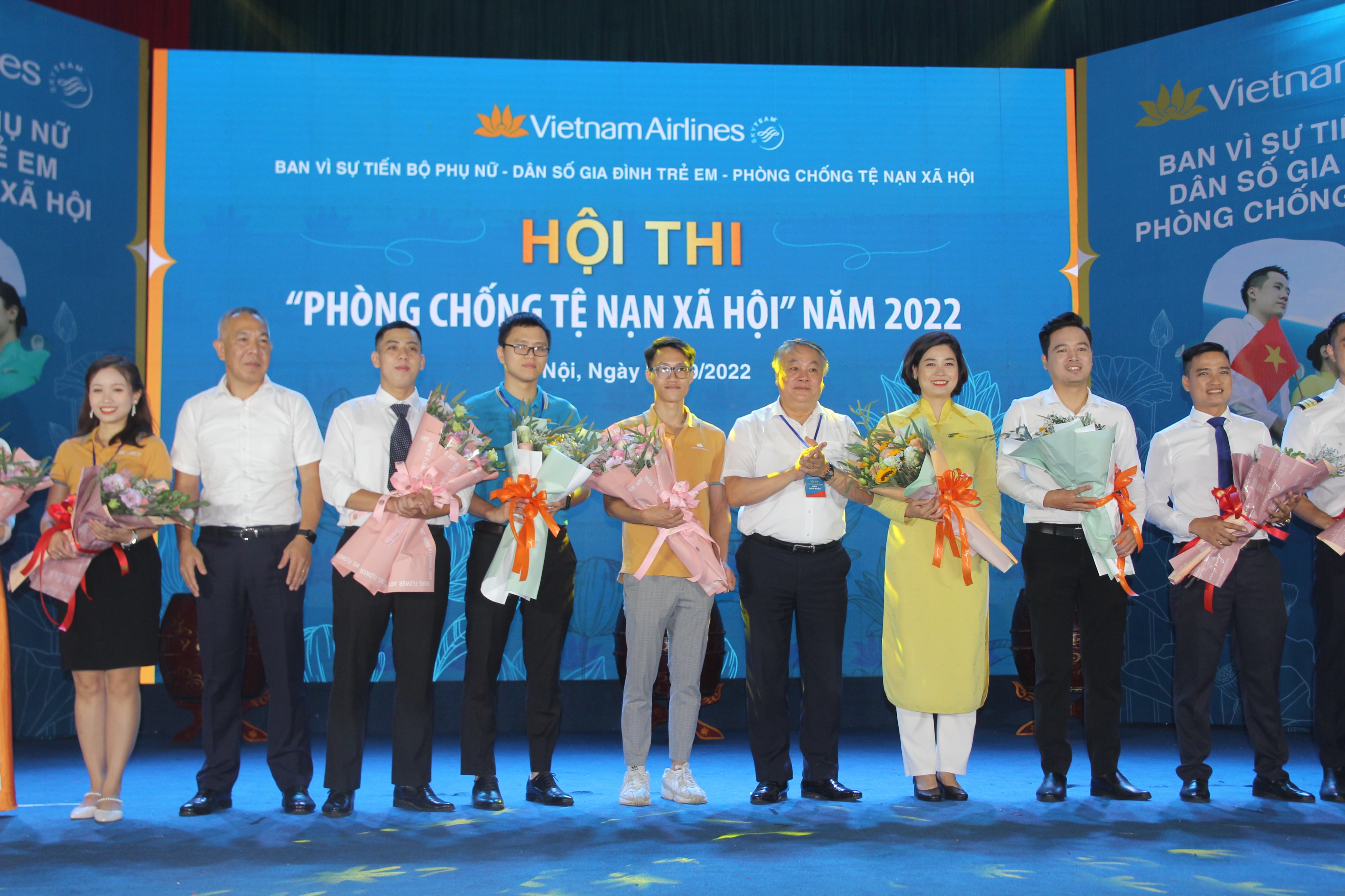 Vietnam Airlines tổ chức Hội thi “Phòng chống tệ nạn xã hội” năm 2022