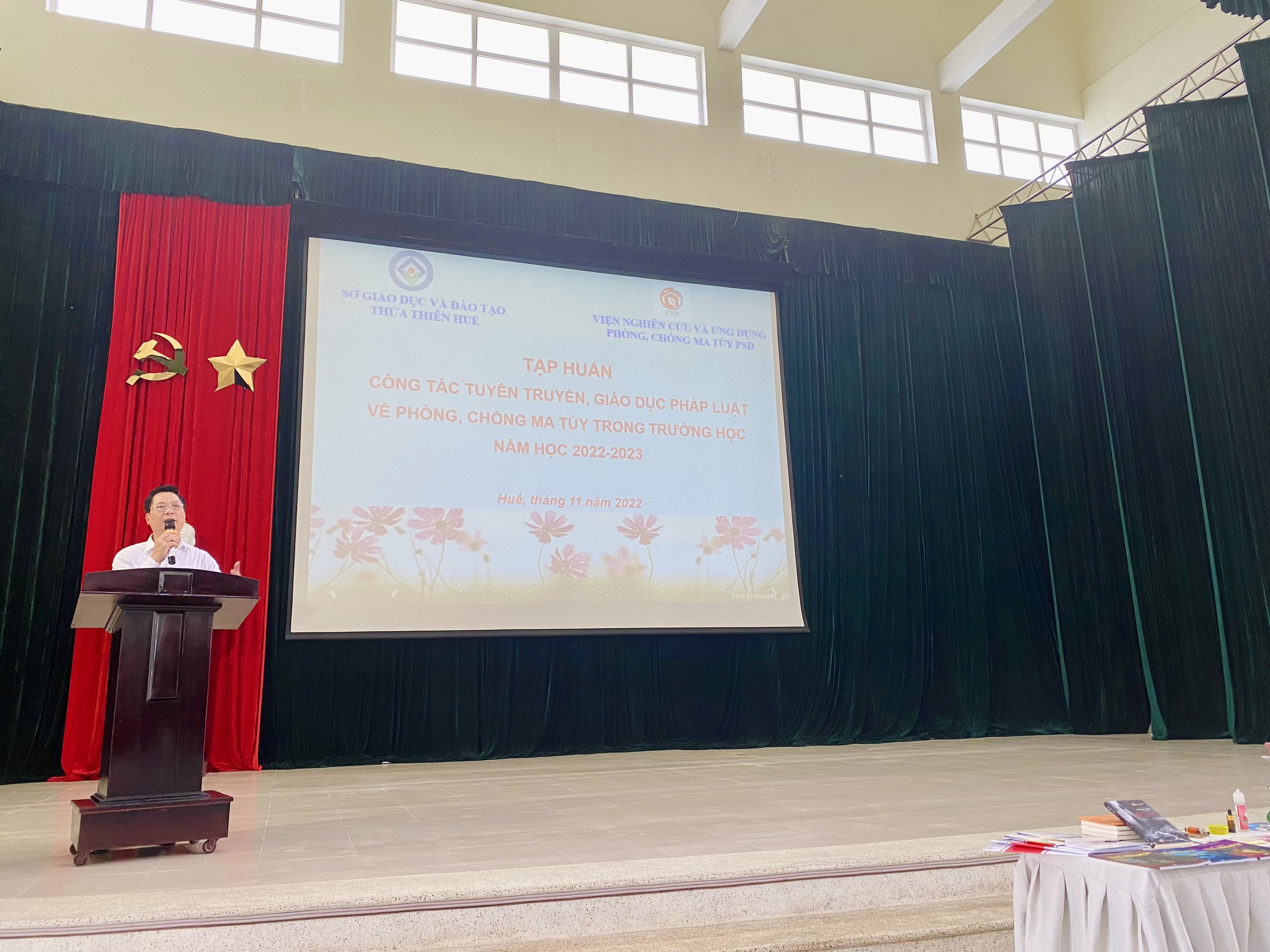 Thừa Thiên Huế: Hội nghị công tác tuyên truyền, tập huấn phòng chống ma túy trong trường học năm học 2022-2023